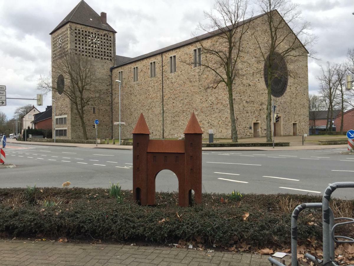 Kleine Wohnung Mit Terrasse Dülmen Dış mekan fotoğraf
